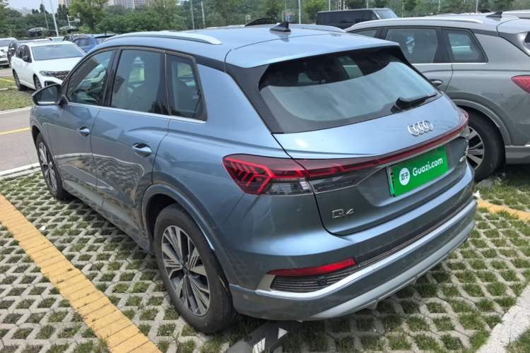 Used Audi Q4 e-tron 2024 40 e-tron Adventure Edition Rear Left 45 Deg