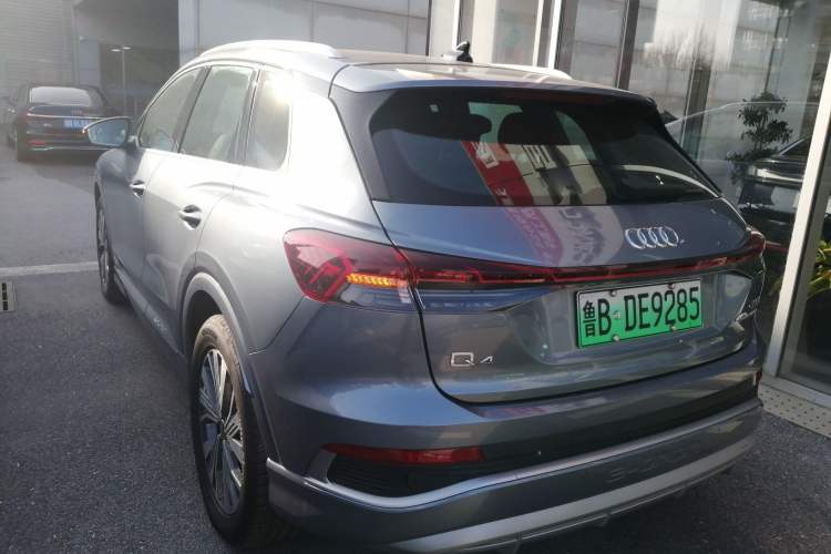 Used Audi Q4 e-tron 2024 40 e-tron Adventure Edition Rear Left 45 Deg