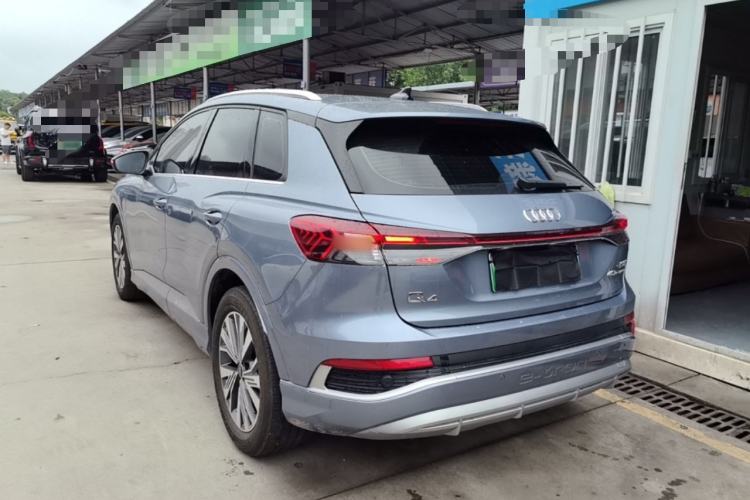 Used Audi Q4 e-tron 2024 40 e-tron Adventure Edition Rear Left 45 Deg