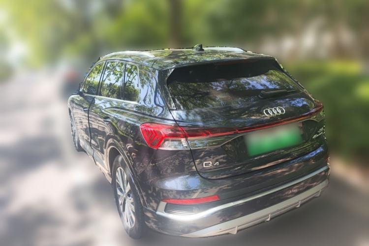 Used Audi Q4 e-tron 2024 40 e-tron Adventure Edition Rear Left 45 Deg