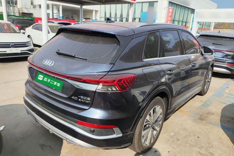 Used Audi Q4 e-tron 2024 40 e-tron Adventure Edition Rear Right 45 Deg