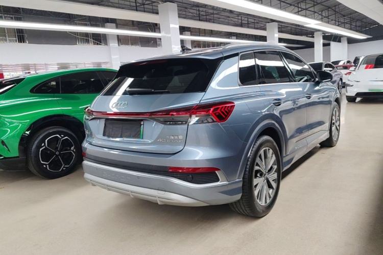 Used Audi Q4 e-tron 2024 40 e-tron Adventure Edition Rear Right 45 Deg
