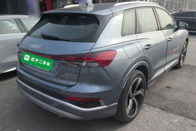 Used Audi Q4 e-tron 2024 40 e-tron Adventure Edition Rear Right 45 Deg