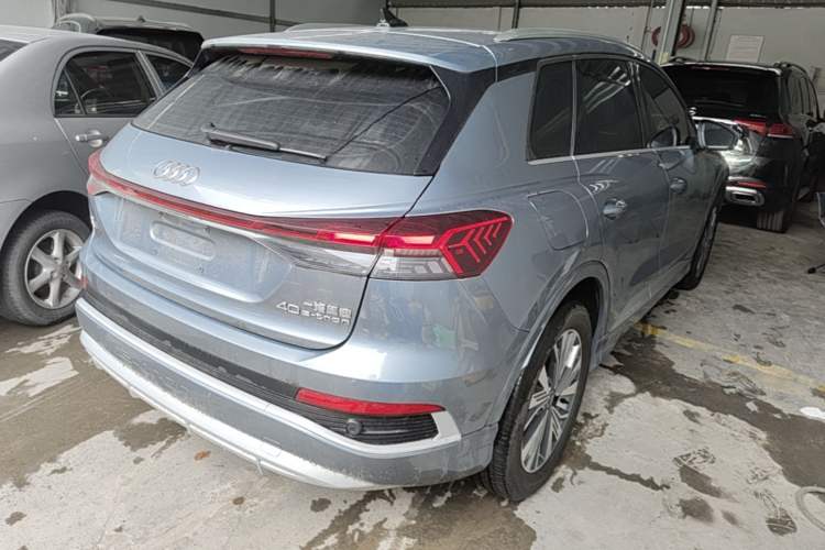 Used Audi Q4 e-tron 2024 40 e-tron Adventure Edition Rear Right 45 Deg
