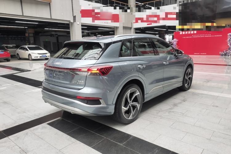 Used Audi Q4 e-tron 2024 40 e-tron Boundary Edition Rear Right 45 Deg