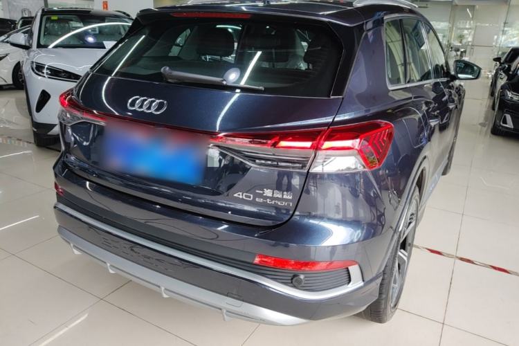 Used Audi Q4 e-tron 2024 40 e-tron Boundary Edition Rear Right 45 Deg
