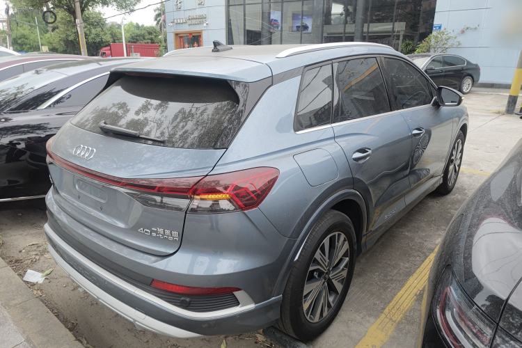 Used Audi Q4 e-tron 2024 40 e-tron Adventure Edition Rear Right 45 Deg