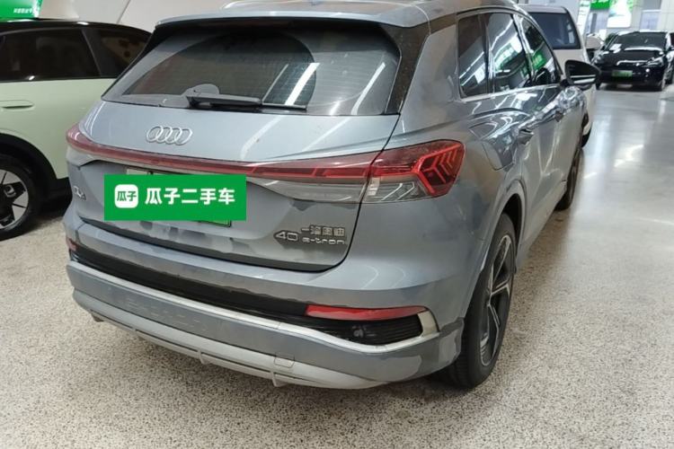 Used Audi Q4 e-tron 2024 40 e-tron Boundary Edition Rear Right 45 Deg