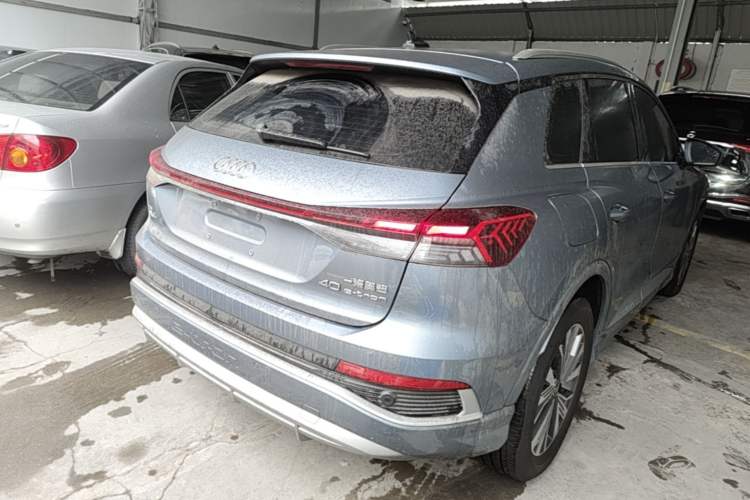 Used Audi Q4 e-tron 2024 40 e-tron Adventure Edition Rear Right 45 Deg