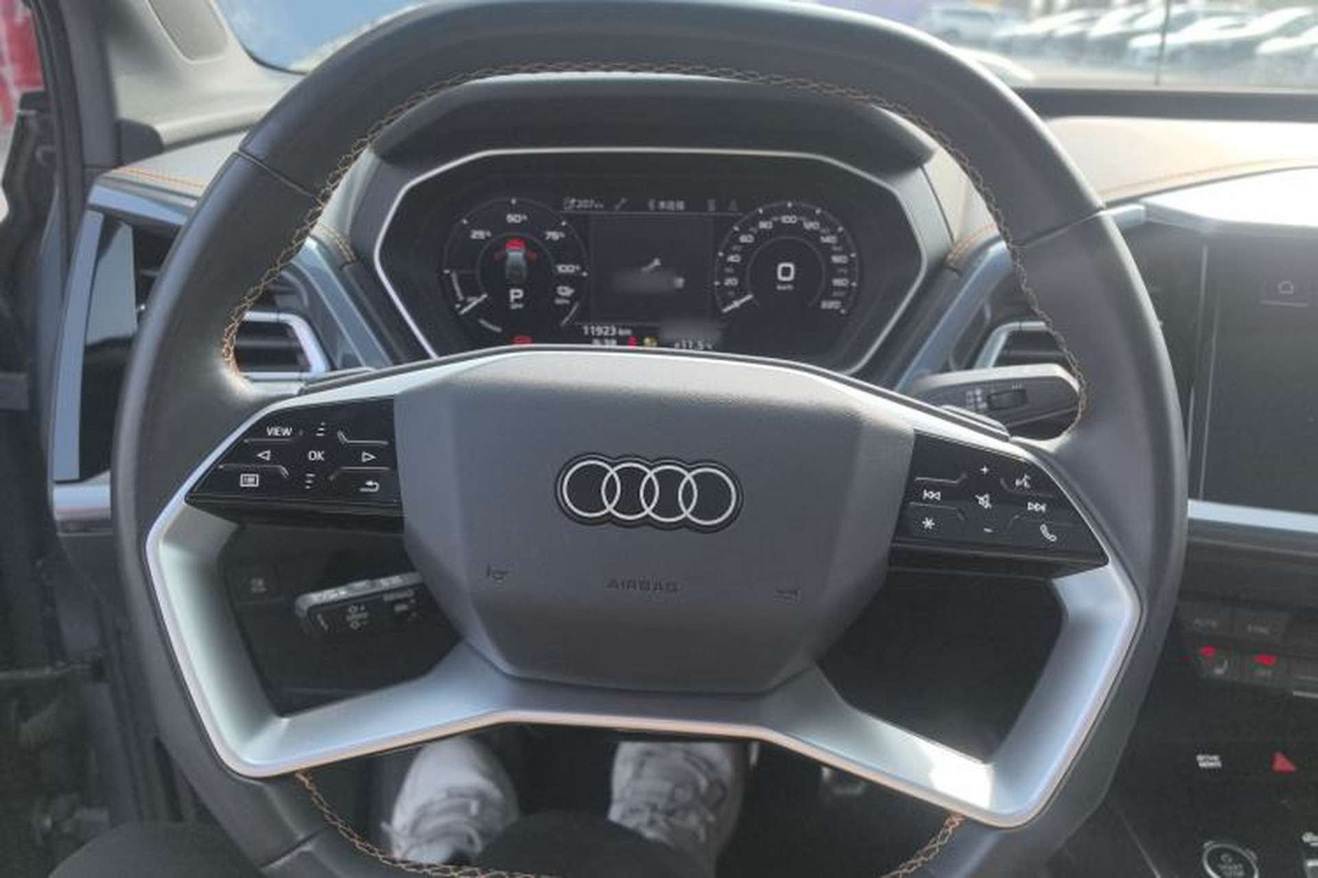 Used Audi Q4 e-tron 2024 40 e-tron Adventure Edition Steering Wheel