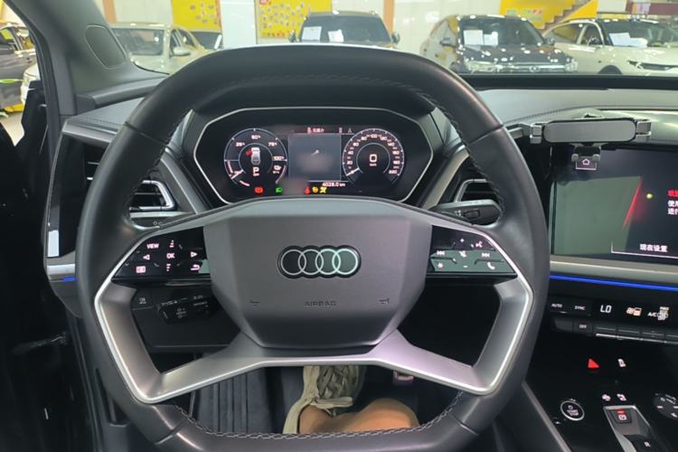 Used Audi Q4 e-tron 2024 40 e-tron Adventure Edition Steering Wheel