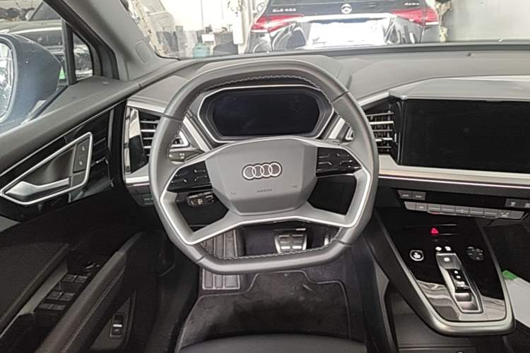 Used Audi Q4 e-tron 2024 40 e-tron Adventure Edition Steering Wheel