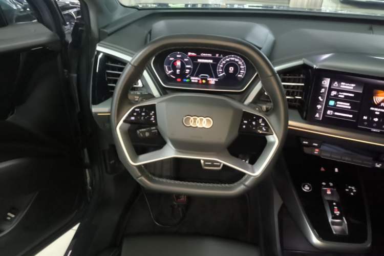 Used Audi Q4 e-tron 2024 40 e-tron Adventure Edition Steering Wheel
