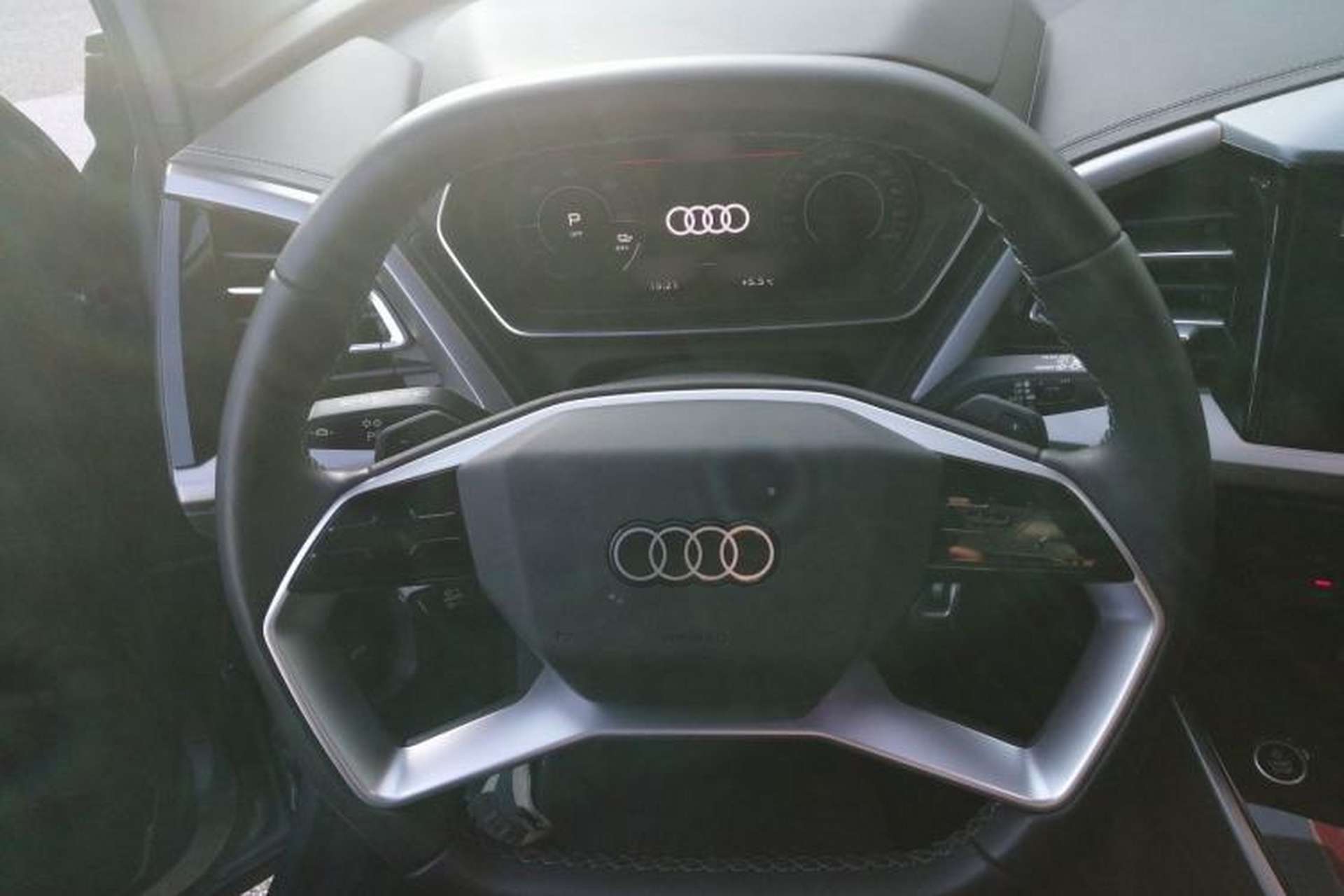 Used Audi Q4 e-tron 2024 40 e-tron Adventure Edition Steering Wheel