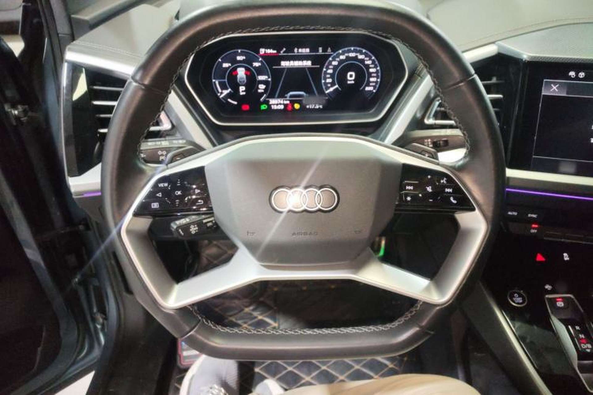 Used Audi Q4 e-tron 2024 40 e-tron Adventure Edition Steering Wheel