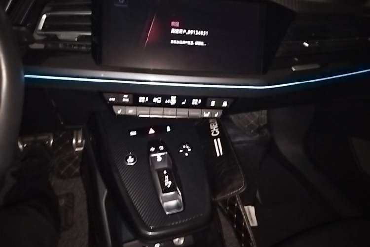 Used Audi Q4 e-tron 2024 40 e-tron Boundary Edition Audio And AC Panel