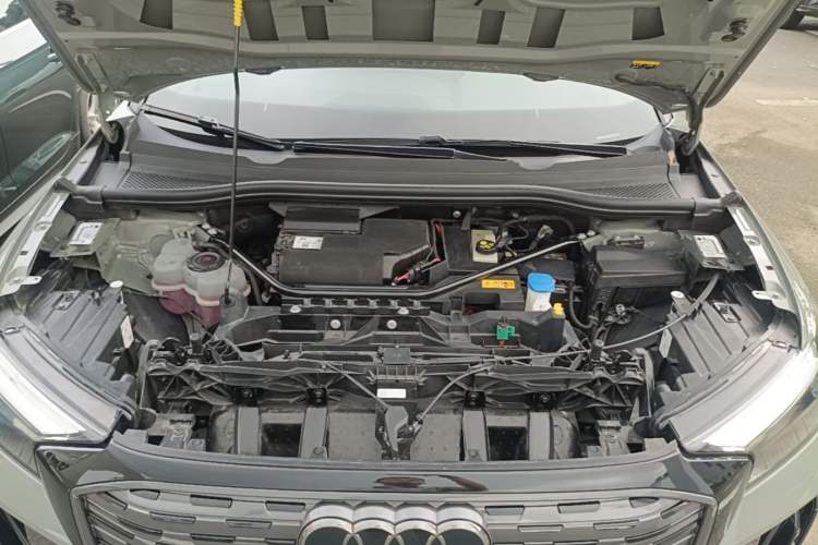 Used Audi Q4 e-tron 2024 50 e-tron quattro Creation Edition Midnight Engine Bay