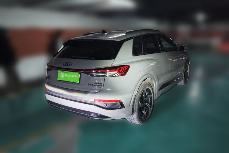 Used Audi Q4 e-tron 2024 50 e-tron quattro Creation Edition Midnight Exterior 5