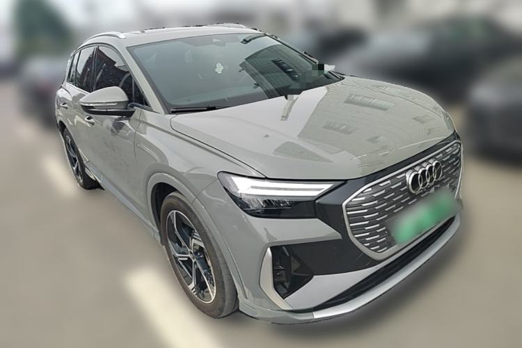 Used Audi Q4 e-tron 2024 40 e-tron Boundary Edition Front Right 45 Deg