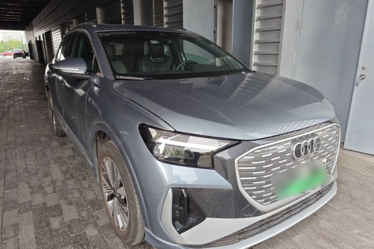 Used Audi Q4 e-tron 2024 40 e-tron Adventure Edition Front Right 45 Deg