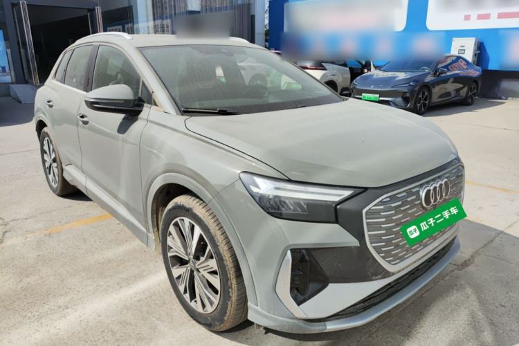 Used Audi Q4 e-tron 2024 40 e-tron Adventure Edition Front Right 45 Deg