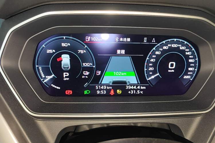 Used Audi Q4 e-tron 2024 40 e-tron Adventure Edition Instrument Cluster