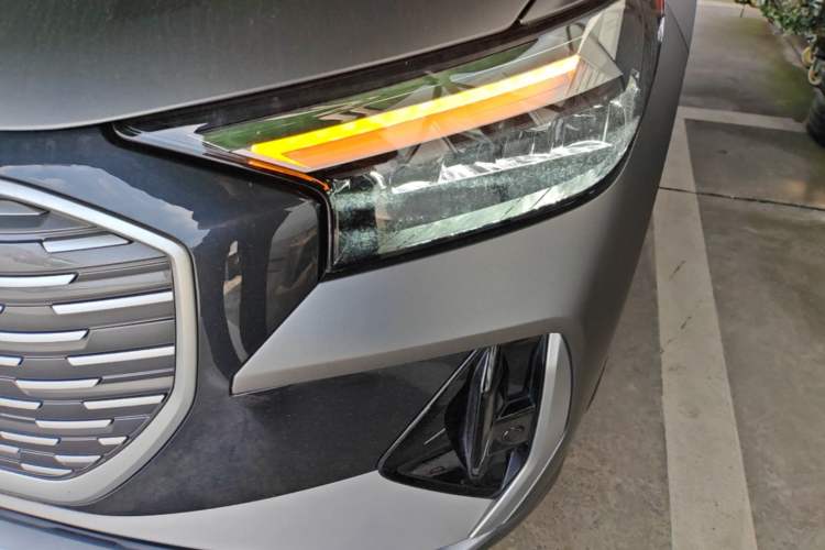 Used Audi Q4 e-tron 2024 40 e-tron Boundary Edition Left Front Headlight
