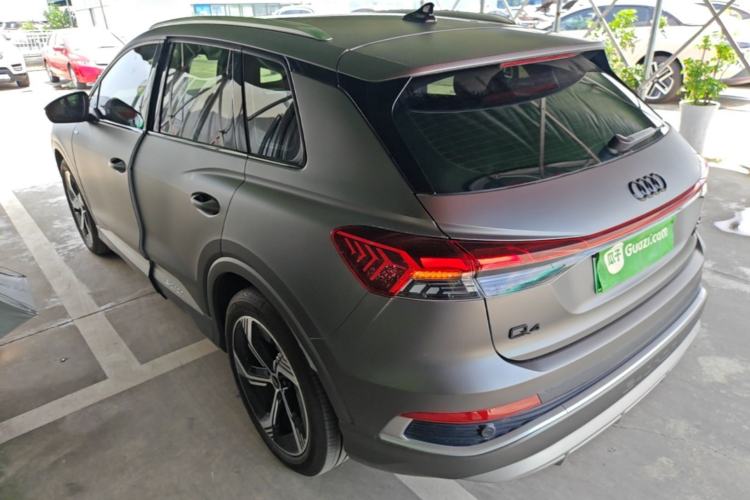 Used Audi Q4 e-tron 2024 40 e-tron Boundary Edition Rear Left 45 Deg