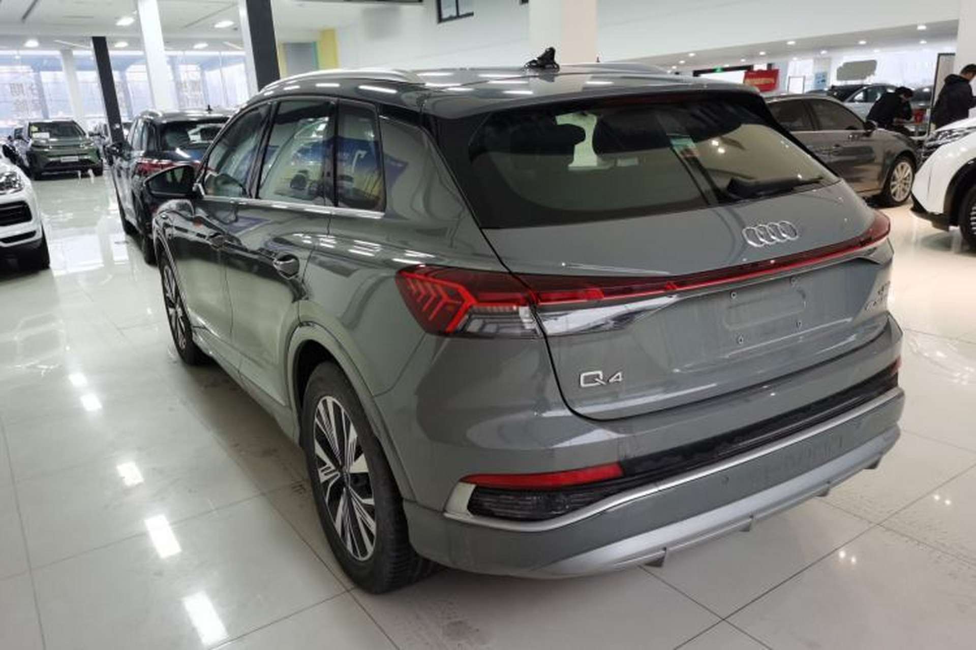 Used Audi Q4 e-tron 2024 40 e-tron Adventure Edition Rear Left 45 Deg