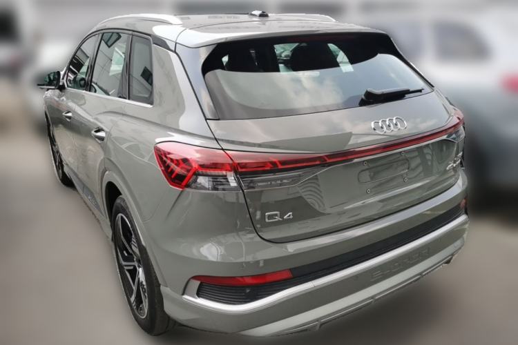 Used Audi Q4 e-tron 2024 40 e-tron Boundary Edition Rear Left 45 Deg