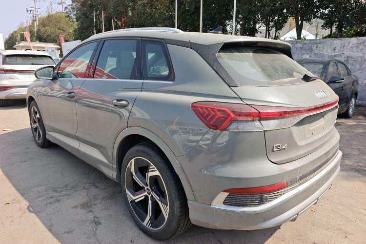 Used Audi Q4 e-tron 2024 40 e-tron Boundary Edition Rear Left 45 Deg