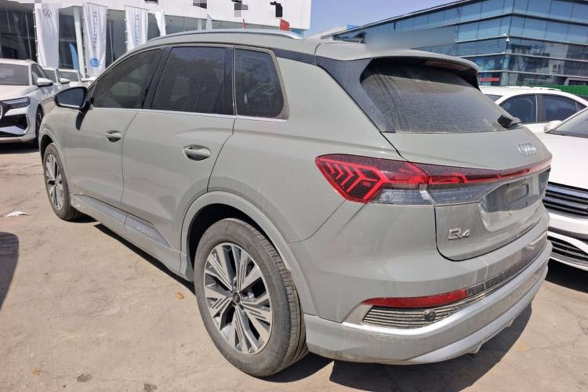 Used Audi Q4 e-tron 2024 40 e-tron Adventure Edition Rear Left 45 Deg