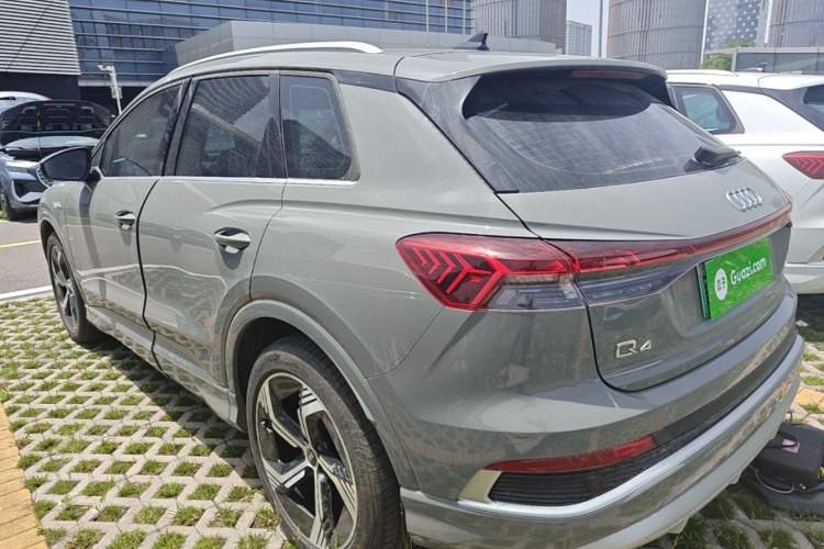 Used Audi Q4 e-tron 2024 40 e-tron Boundary Edition Rear Left 45 Deg