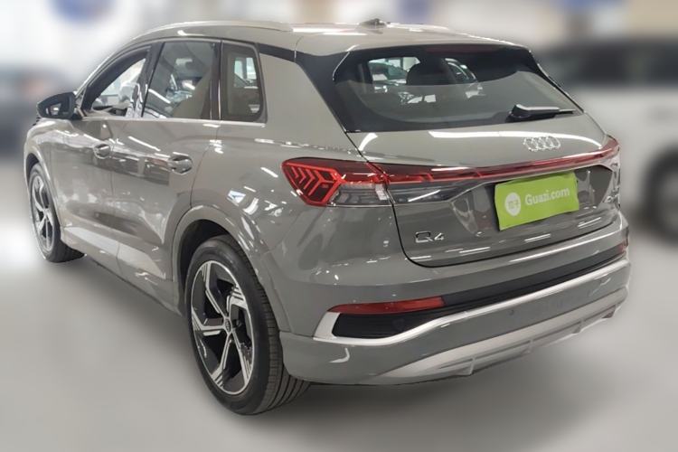Used Audi Q4 e-tron 2024 40 e-tron Boundary Edition Rear Left 45 Deg