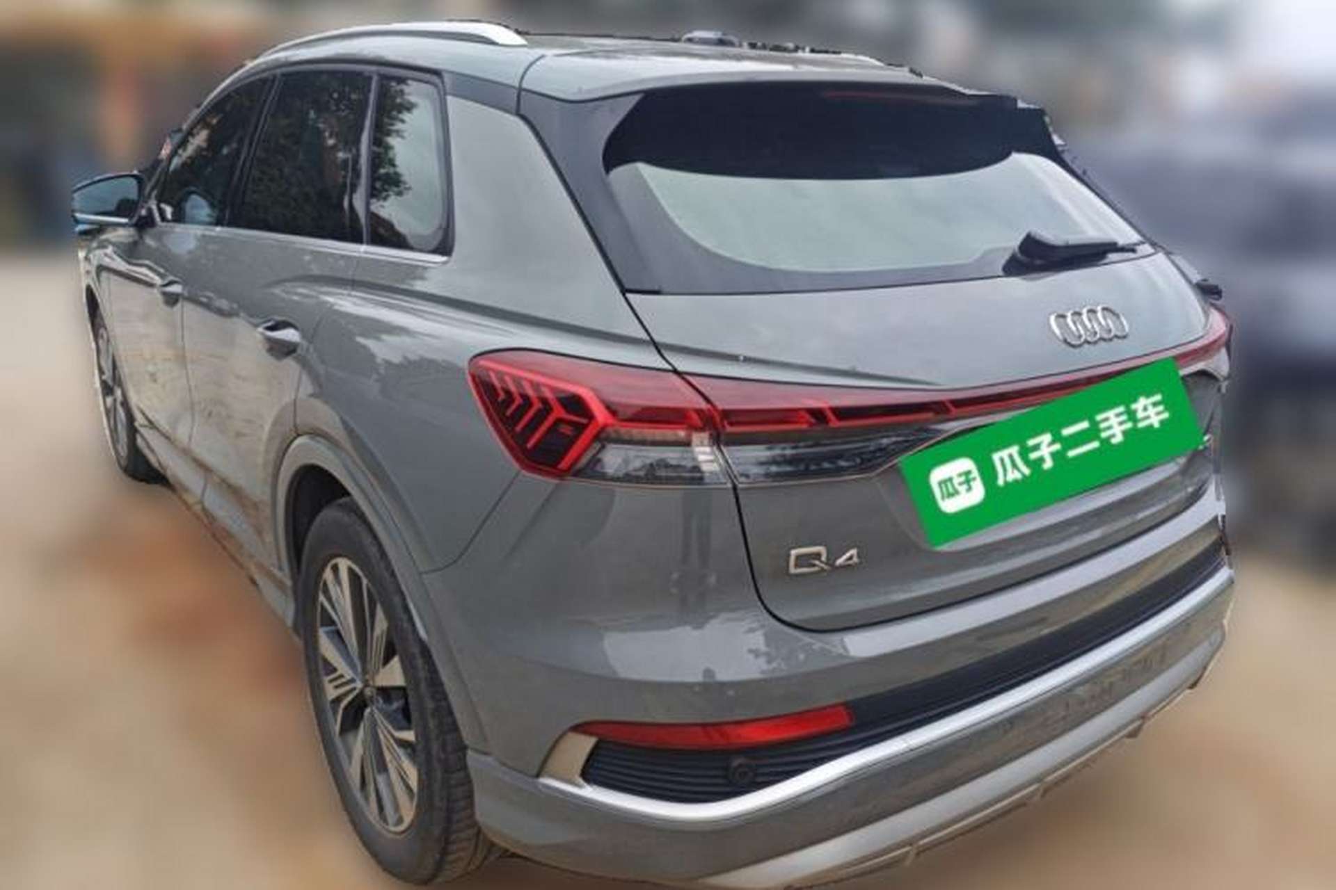 Used Audi Q4 e-tron 2024 40 e-tron Adventure Edition Rear Left 45 Deg