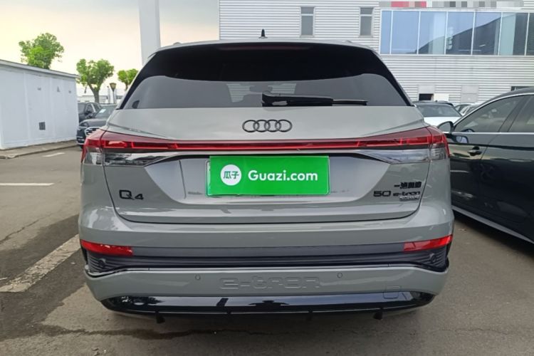 Used Audi Q4 e-tron 2024 50 e-tron quattro Creation Edition Midnight Rear