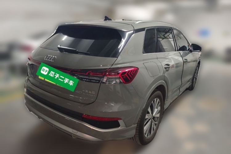 Used Audi Q4 e-tron 2024 40 e-tron Adventure Edition Rear Right 45 Deg