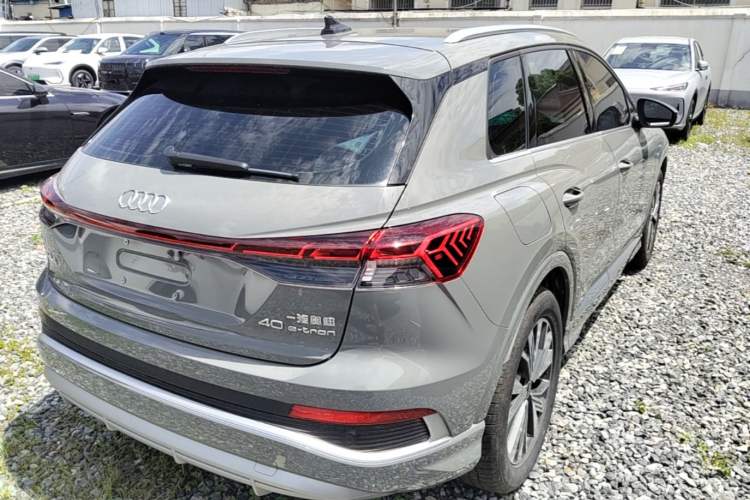 Used Audi Q4 e-tron 2024 40 e-tron Adventure Edition Rear Right 45 Deg