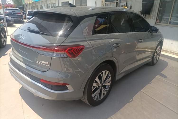 Used Audi Q4 e-tron 2024 40 e-tron Adventure Edition Rear Right 45 Deg