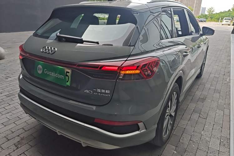 Used Audi Q4 e-tron 2024 40 e-tron Adventure Edition Rear Right 45 Deg