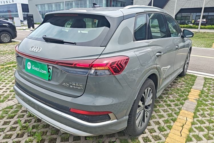 Used Audi Q4 e-tron 2024 40 e-tron Adventure Edition Rear Right 45 Deg