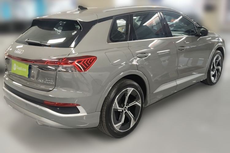 Used Audi Q4 e-tron 2024 40 e-tron Boundary Edition Rear Right 45 Deg
