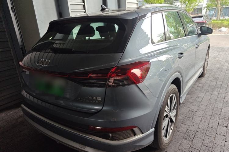 Used Audi Q4 e-tron 2024 40 e-tron Adventure Edition Rear Right 45 Deg