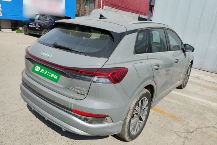 Used Audi Q4 e-tron 2024 40 e-tron Adventure Edition Rear Right 45 Deg