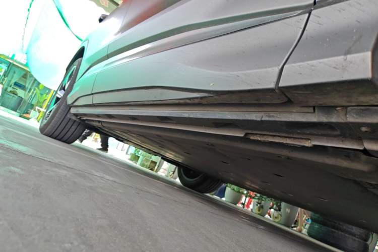 Used Audi Q4 e-tron 2024 40 e-tron Boundary Edition Right Side Sill