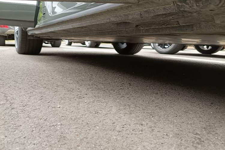 Used Audi Q4 e-tron 2024 40 e-tron Boundary Edition Right Side Sill
