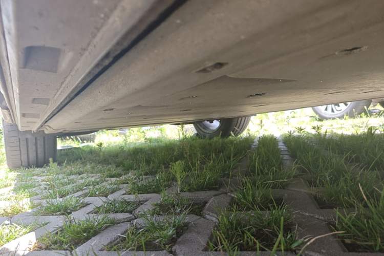 Used Audi Q4 e-tron 2024 40 e-tron Boundary Edition Right Side Sill