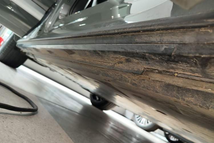 Used Audi Q4 e-tron 2024 40 e-tron Boundary Edition Right Side Sill