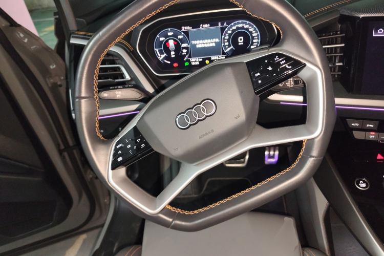 Used Audi Q4 e-tron 2024 40 e-tron Adventure Edition Steering Wheel
