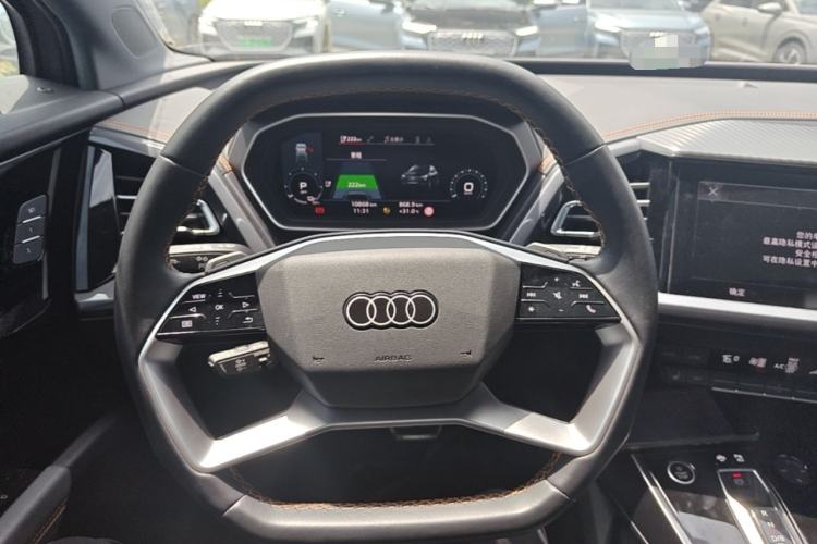 Used Audi Q4 e-tron 2024 40 e-tron Boundary Edition Steering Wheel